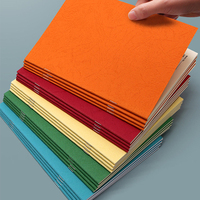 Cahier de notes de réunion d'affaires A5 couverture rigide en cuir PU avec logo personnalisé de l'entreprise Cahier d'exercices Jotter papier pour cahier
