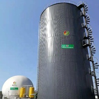 Système de Biodigesteur Biogaz à Digesteur Anaérobie de Type Tour de 5000 M3 avec 1 An de Garantie et un Poids de 1000 kg pour l'Élevage Porcin