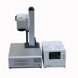 Impressora UV de superfície 3W 5W 10W para impressão a laser de logotipo, impressora de gravação e marcação a laser