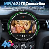 Lecteur multimédia Android Auto CarPlay GPS pour tableau de bord BMW Mini F55 F56 NBT 2014-2016, écran QLED 12,3 pouces, 256 Go, Linux, garantie 1 an