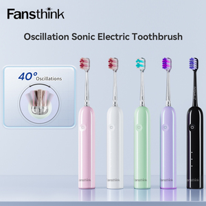 Cepillo de dientes eléctrico oscilante personalizado impermeable Ipx7 Dental adulto cepillo de dientes eléctrico giratorio - Product Image 5