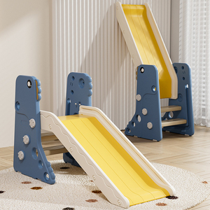 Vente en gros de toboggan pliable miniature en HDPE pour enfants de 0 à 6 mois, jouet éducatif amusant - Product Image 1