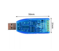 Módulo de Comunicación USB a RS485 de Grado Industrial ZK-U/H485, Conversión de Línea de Puerto Serie Bidireccional Semidúplex