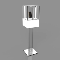 Support de présentation en acrylique transparent poli APEX pour cube de sol