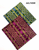 Mikemaycall, Nuevo, 100% Algodón, Ecológico, Vintage, Animal, Sexy, JAVA, Cuentas de Cera Brillantes, Encaje Africano