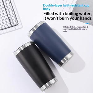 Thermos in Acciaio Inox Arancione da 20 oz, Borraccia Termica con Coperchio Antigoccia per Viaggio, Ufficio, Auto, Campeggio, Adatta per Acqua Bollente - Product Image 5