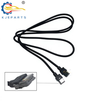 Adaptateur USB 4 broches avec câbles de charge et faisceau de câblage d'extension pour automobile
