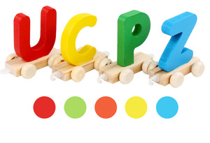 Xuất Khẩu Từ Đức Chất Lượng Cao Trẻ Em Bằng Gỗ Nhận Dạng Thư Đào Tạo Montessori Màu Thư Học Tập Đồ Chơi Giáo Dục - Product Image 5