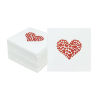 Serviettes en papier Airlaid de luxe, logo personnalisé, jetables, effet lin, avec poche, pour la restauration et la table.
