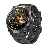 Montre connectée de sport en plein air TKYUAN GPS, altimètre, pression atmosphérique, boussole, batterie de 530 mAh, grande autonomie, étanche 3ATM, montre intelligente 2026