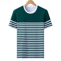 Nouveau T-shirt décontracté pour homme 2026, imprimé, respirant, en pur coton, doux pour la peau, T-shirt épais à manches courtes pour homme