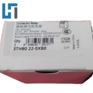 โมดูลรีเลย์กลางแบบใหม่ รุ่น 3TH8022-0XB0 ตัวควบคุมการเขียนโปรแกรม PLC 3TH80220XB0 มีสินค้าในสต็อก - Product Image 1