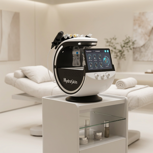 เครื่องวิเคราะห์ผิวหน้าแบบดูดสูญญากาศพร้อมหัวขัดผิวด้วยเพชร ระบบเจ็ทพีลออกซิเจนสีฟ้าอัจฉริยะ และระบบดูดฝุ่น - Product Image 1