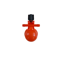 Abreuvoir automatique flottant pour poulets, coupelle d'abreuvement en plastique pour poussins, cailles, canetons et volailles d'élevage