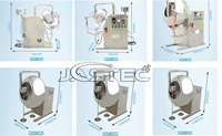 Machine de revêtement supérieure avec pulvérisateur liquide pour engrais de graines de blé