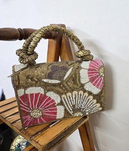 Bolso Tote de Cuero PU Hecho a Mano para Mujer, con Cierre de Cremallera Impermeable, Forro de Poli Gamuza Bordado - Product Image 2