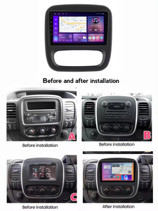 Unité multimédia Android pour Renault <span class=keywords><strong>Trafic</strong></span> 3 Opel Vivaro Navigation GPS Lecteur radio de voiture Android avec vidéo 4G - Product Image 3