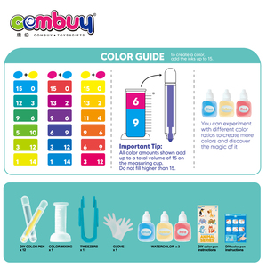 Tự làm bút trò chơi trẻ em khoa học màu Giáo Dục Vẽ Tranh câu đố - Product Image 3