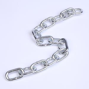 スチールリンクチェーン溶接ロングショート亜鉛メッキチェーンDIN5685 <span class=keywords><strong>DIN763</strong></span>通常製造 - Product Image 2