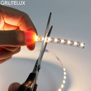 Tira de LED de 3mm 5mm 8mm de Ancho, DC 5V 12V 24V, 2835 120LEDs/m, 1 LED por Corte, Cinta Flexible IP20, Luces de Tira Blancas Cálidas, Naturales y Frías - Product Image 4