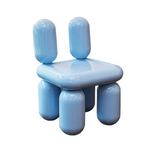 Design a forma di palloncino sedia da balcone adorabile schienale per bambini sedia da soggiorno graziosi mobili per la casa - Product Image 5