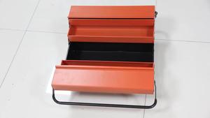 Cassetta Portautensili Multifunzionale AYZ Arancione con 3 Vassoi, Manico Singolo e Doppia Apertura, Portatile per <span class=keywords><strong>BMW</strong></span> - Product Image 4