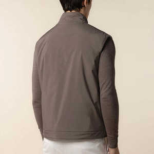 Gilet de <span class=keywords><strong>luxe</strong></span> réversible zippé pour <span class=keywords><strong>homme</strong></span> 2025 – Vente en gros, logo personnalisé, imperméable, respirant, tendance, chauffe-corps - Product Image 3