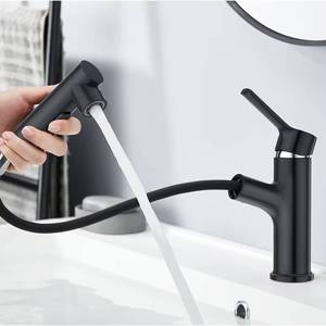 Grifo Mezclador Extraíble para Lavabo de Baño, Negro Mate, con Certificación CUPC, Venta Caliente de Fábrica - Product Image 5