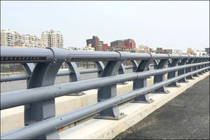 Q235 Q345 мост из металла и нержавеющей стали ограждение для безопасности дорожного движения речной мост - Product Image 5