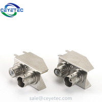 Connecteur femelle à angle droit BNC personnalisé pour PCB
