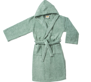 Fuzzy 100% Cotton Terry Kids Robe Vente en gros Pur coton Spa Cosy Kids Robes - Product Image 5