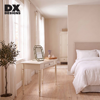 Miroir de maquillage octogonal DX Designs, cadre en métal vert, miroir sur pied pour table, géométrique ajouré, pour chambre à coucher, coiffeuse, décoration intérieure