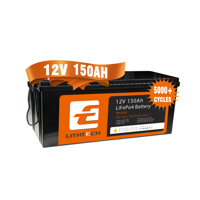 Factory Price Renewable Energy 12v 24v 100ah 150ah 200ah Deep Cycle 5000+ Times Lifepo4 Battery 12V Lithium Battery