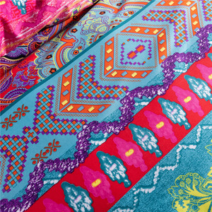 100% Polyester <strong>Reactive</strong> <strong>Printing</strong> Bedding <strong>Set</strong> Non-Disposable Modern Duvet Cover Duvet Cover <strong>Set</strong> - Product Image 2