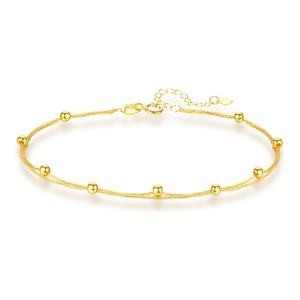 सोने की असली बिक्री 18k वास्तविक सोने की कीमत 750 बेड्स के ब्रैसलेट ठोस शुद्ध सोने के गहने थोक - Product Image 1