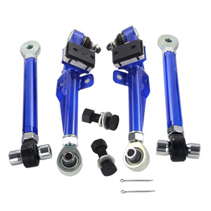Kit de bras de suspension inférieurs réglables pour Nissan S13 Blue Panarm, pièces de mise à niveau du système de suspension - Product Image 5