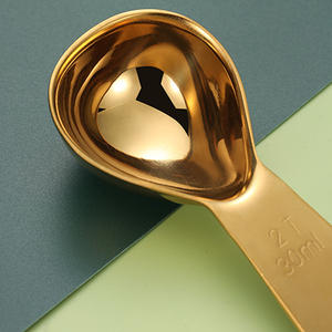 Harmony logotipo personalizado 15/30ml Metal portátil Mini cuchara de café mano larga grado alimenticio Acero inoxidable café té Accesorios - Product Image 3