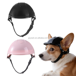 <span class=keywords><strong>Casque</strong></span> de sécurité réglable pour animaux de compagnie, léger, pour la <span class=keywords><strong>protection</strong></span> des chats et des chiens en extérieur, avec trous pour les oreilles - Product Image 1