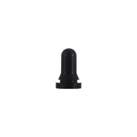 Compte-gouttes en plastique noir de 1ml avec pipette en verre pour flacon en verre Boston de 30ml