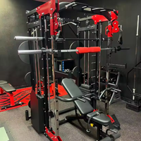 Nouvelle Machine Smith Multifonctionnelle Commerciale avec Rangée Arrière et Ensemble de Fitness Fly pour la Musculation
