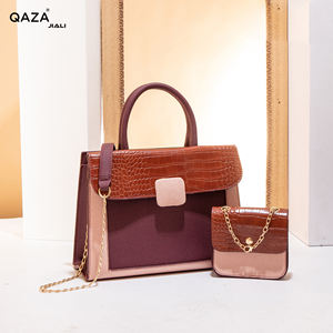 JIALI 2024 Lote de bolsos de cuero de cocodrilo de lujo para mujer Bolsos de mano no tejidos personalizados Main Damme En Vrac Bolsos bonitos a granel - Product Image 1