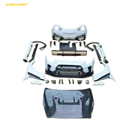 Kit de carrosserie de haute qualité adapté pour Nissan GTR35 R35 VRS Kit de carrosserie large jupes latérales pare-chocs de voiture