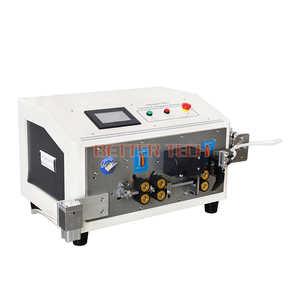 Otomatik Paralel Çift Telli Soyma ve Ayırma Makinesi Düz Kablo Kesme Soyma Makinesi - Product Image 1