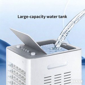 Airwens Easy Installation Mobile <strong>Air</strong> <strong>Conditioning</strong> <strong>Fan</strong> with Wheels,Ice Cooling Remote Control Energy Saving Purified <strong>Air</strong> - Product Image 3