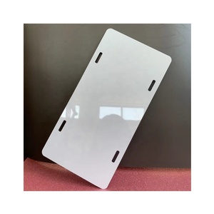 <span class=keywords><strong>Plaque</strong></span> d'<span class=keywords><strong>immatriculation</strong></span> de voiture de Sublimation imprimable blanc brillant de vente chaude 12 "X 6" <span class=keywords><strong>modèle</strong></span> vierge presse à chaud étiquettes de voiture vierges - Product Image 4