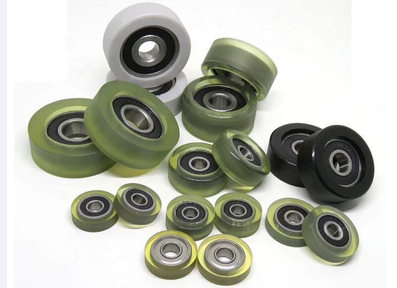 Ruote Per Cassetti In Nylon Con Cuscinetto | Set 10 Pezzi | Vite 5,7 Mm | Per Mobili, Armadi E Porte Scorrevoli | Alta Capacità Di Carico