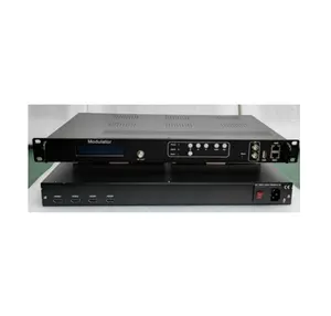 EMA 4/8 * H.264 HDI 입력, 4 캐리어 DVB-T 변조기, IP mux , AC110/220V