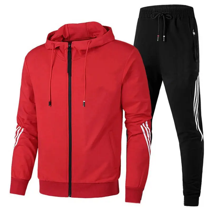 2022 spring and autumn new sports men's pullover fashion zipper casual hoodie