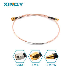 XINQY XQY-RG316/6S/PM-6G 高级低损耗柔性50欧姆RG316 SMA SMPM同轴电缆组件7芯用于射频通信 - Product Image 3