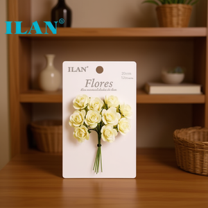 ILAN Fiori Artificiali 20cm 12pz per Artigianato e Decorazioni - Product Image 3